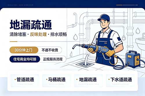 齐齐哈尔地漏疏通