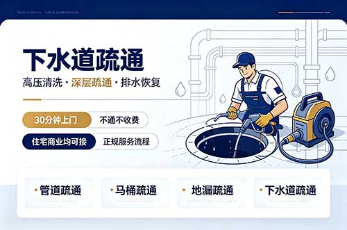 齐齐哈尔下水道疏通
